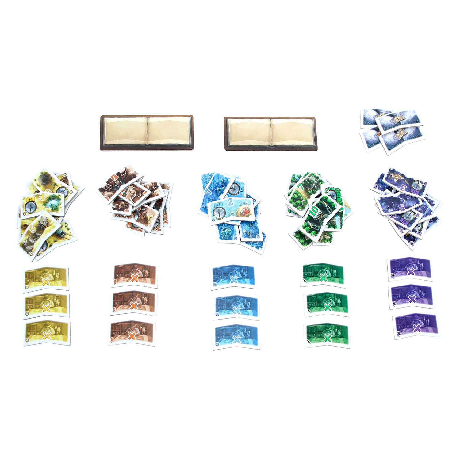 999 Games Cités Perdues Chemins Cachés - Jeu de Société