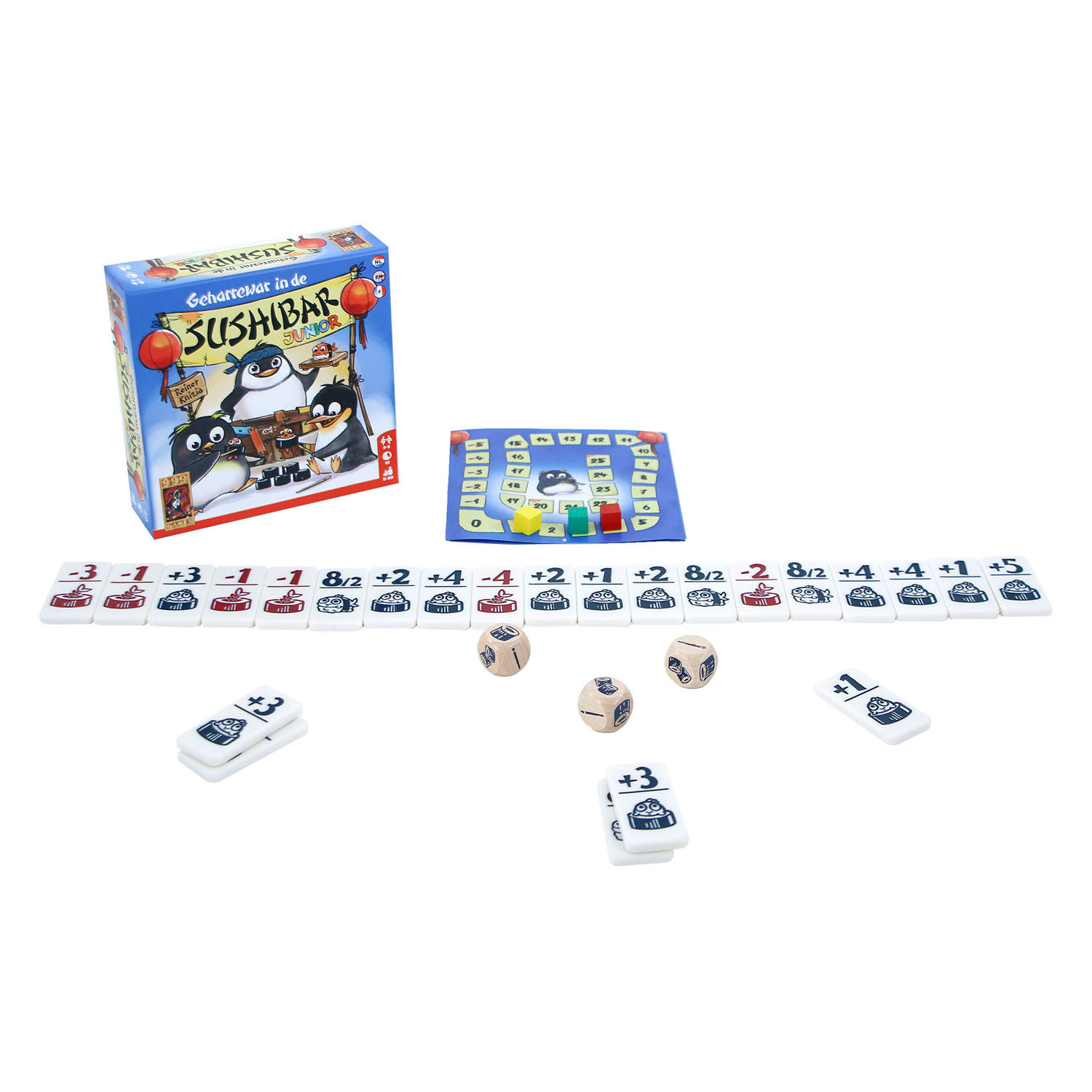 999 Games Squabble in the Sushi Bar Junior - Jeu de dés