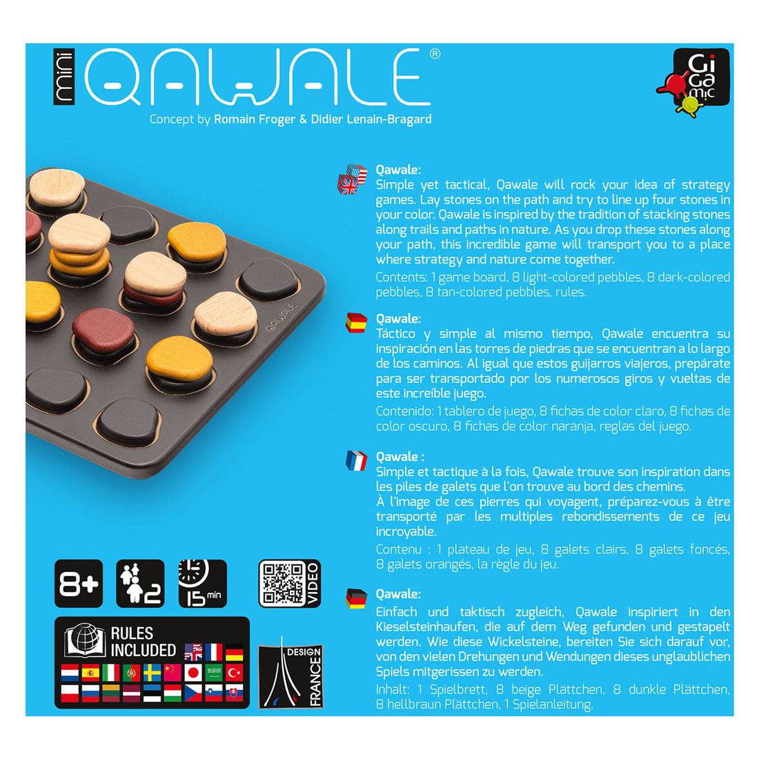 999 Games Qawale Mini - Breinbreker