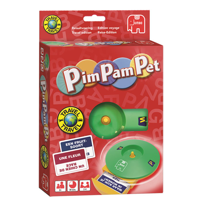 Jumbo Pim Pam Pet Travel Edition Kinderspiel