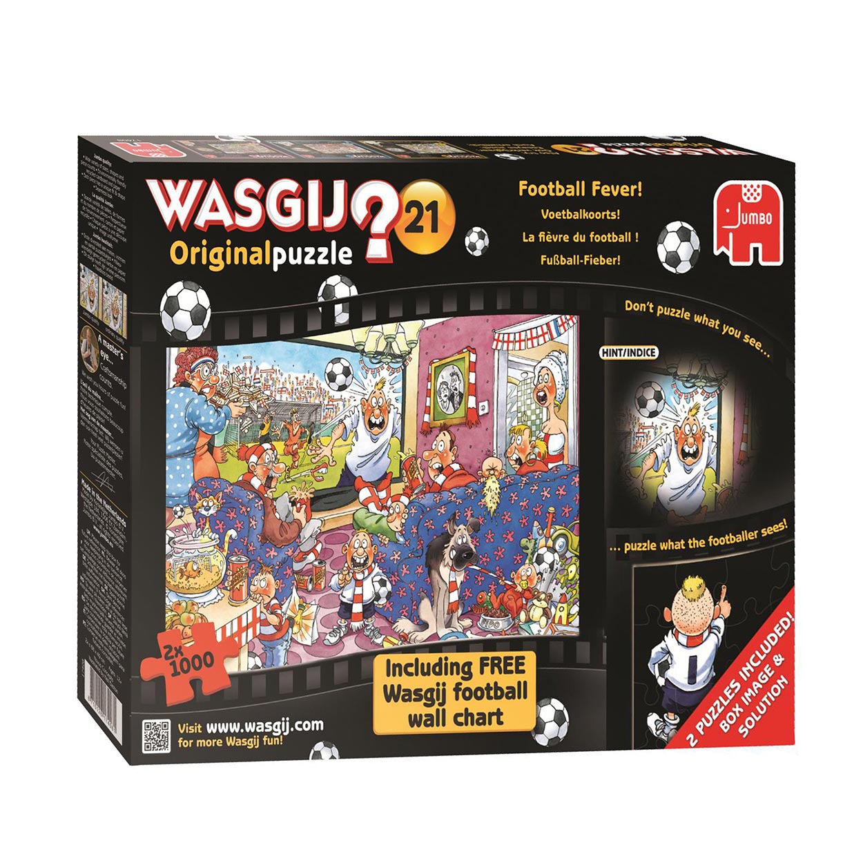 Wasgij 21 - World Cup 2 in 1, 1000st.