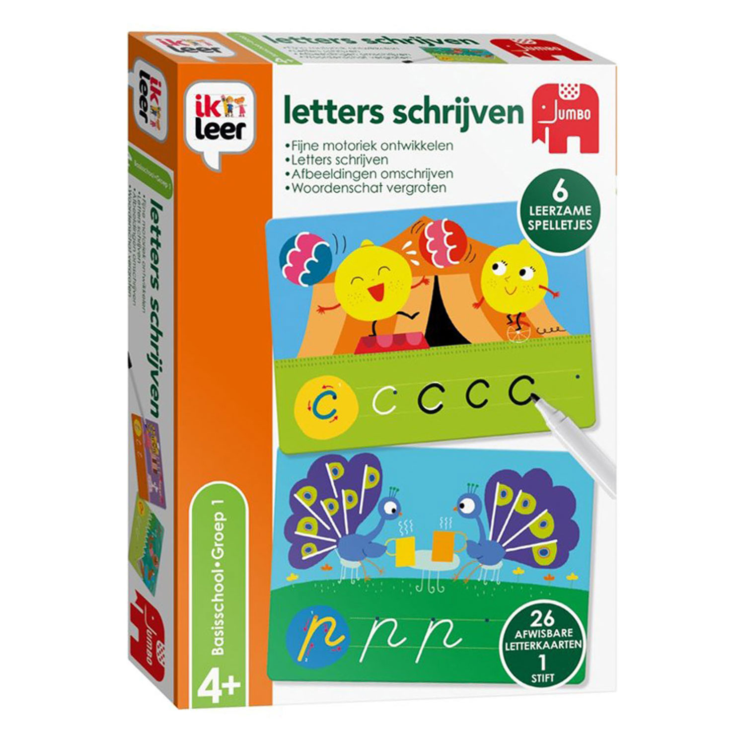 Ik Leer Letters Schrijven Educatief Spel ... | Lobbes Speelgoed