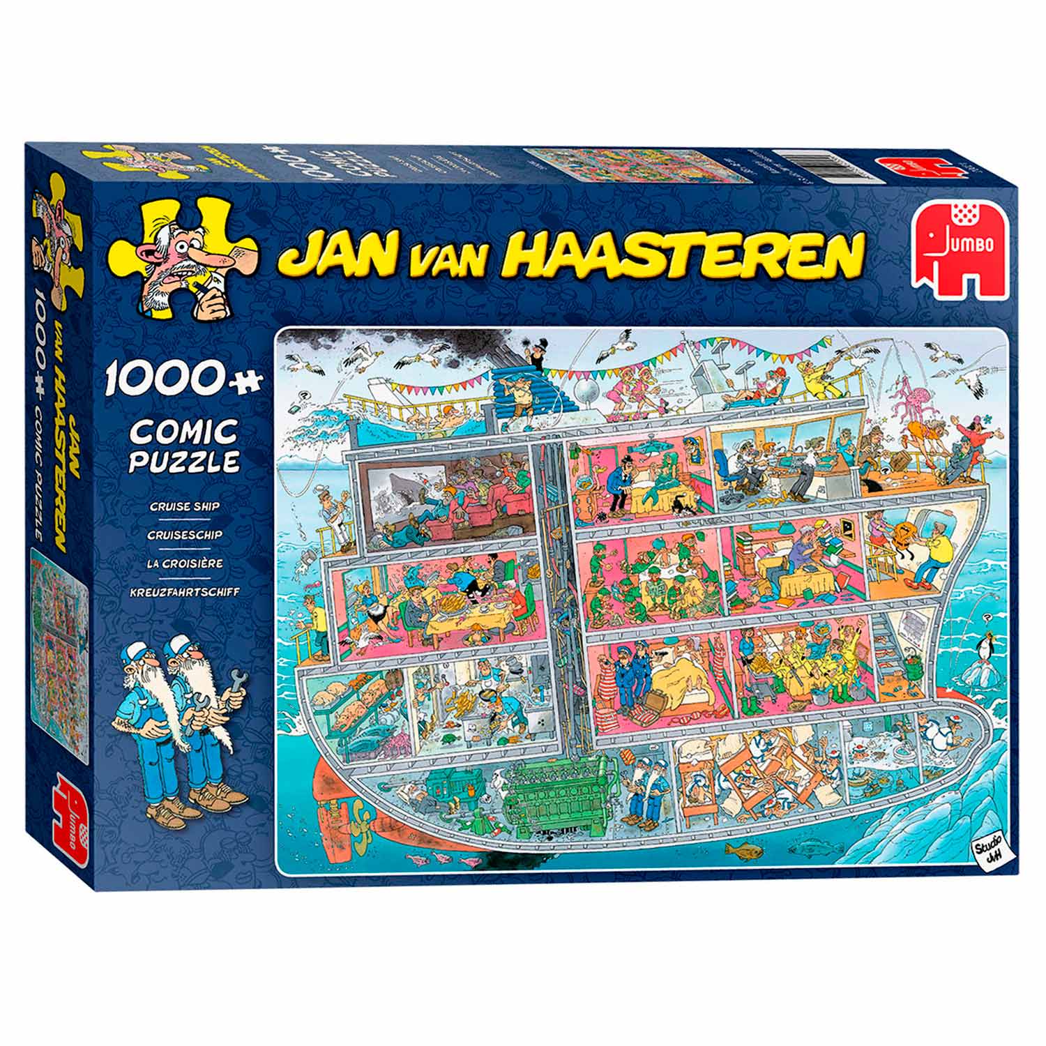 Jan van Haasteren Legpuzzel - Cruise Schip, 1000st.