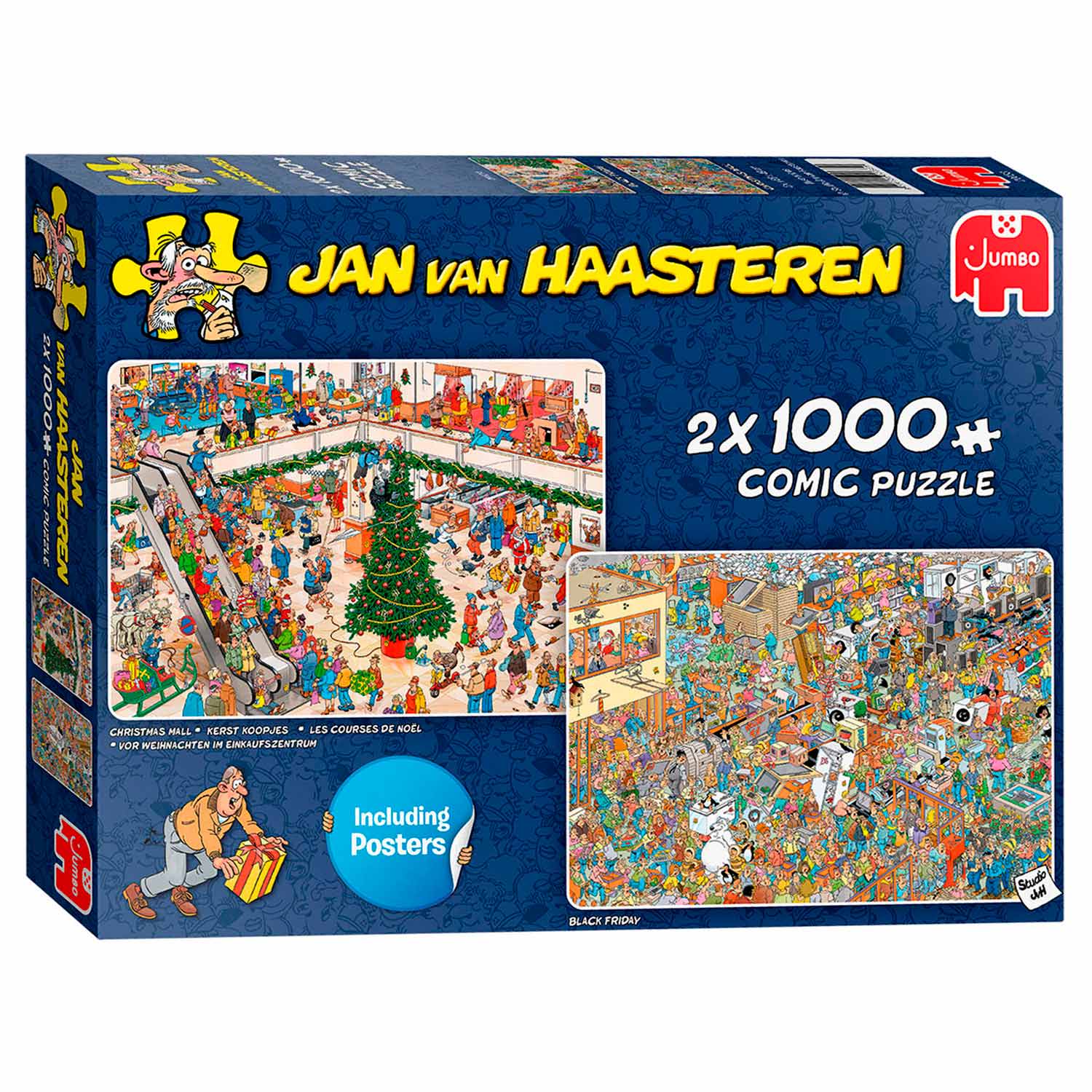 Bondgenoot eb Beenmerg Jan van Haasteren Puzzel - Feestdagen, 2x1000st. online kopen | Lobbes  Speelgoed