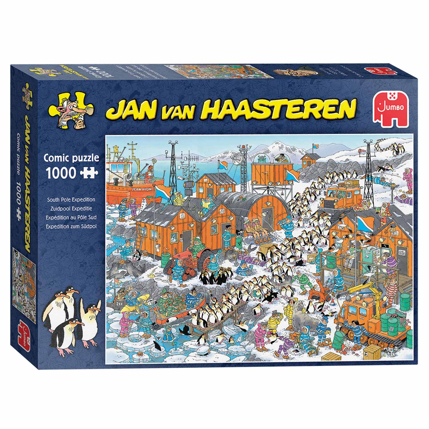 Jan van Haasteren Puzzle - Südpol, 1000 Teile.