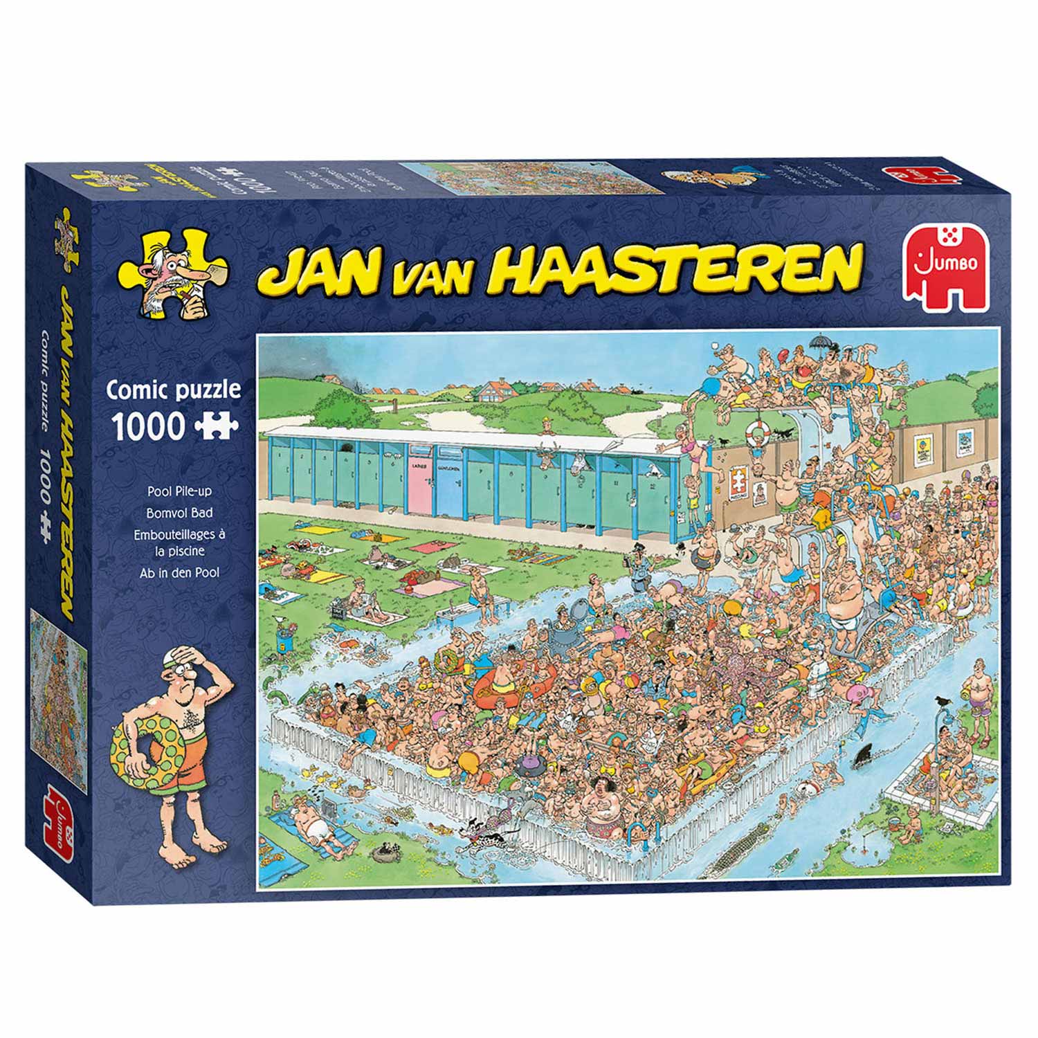 Jan van Haasteren Puzzle - Full of Bad, 1000 Teile.