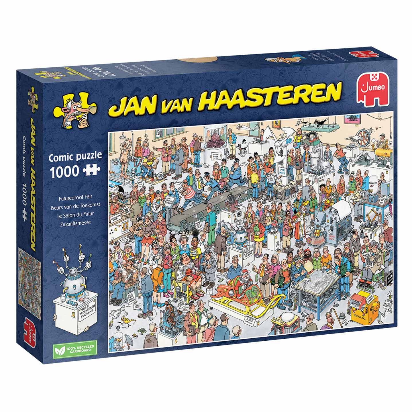 Puzzle Jan van Haasteren - Foire du futur, 1000 pcs.