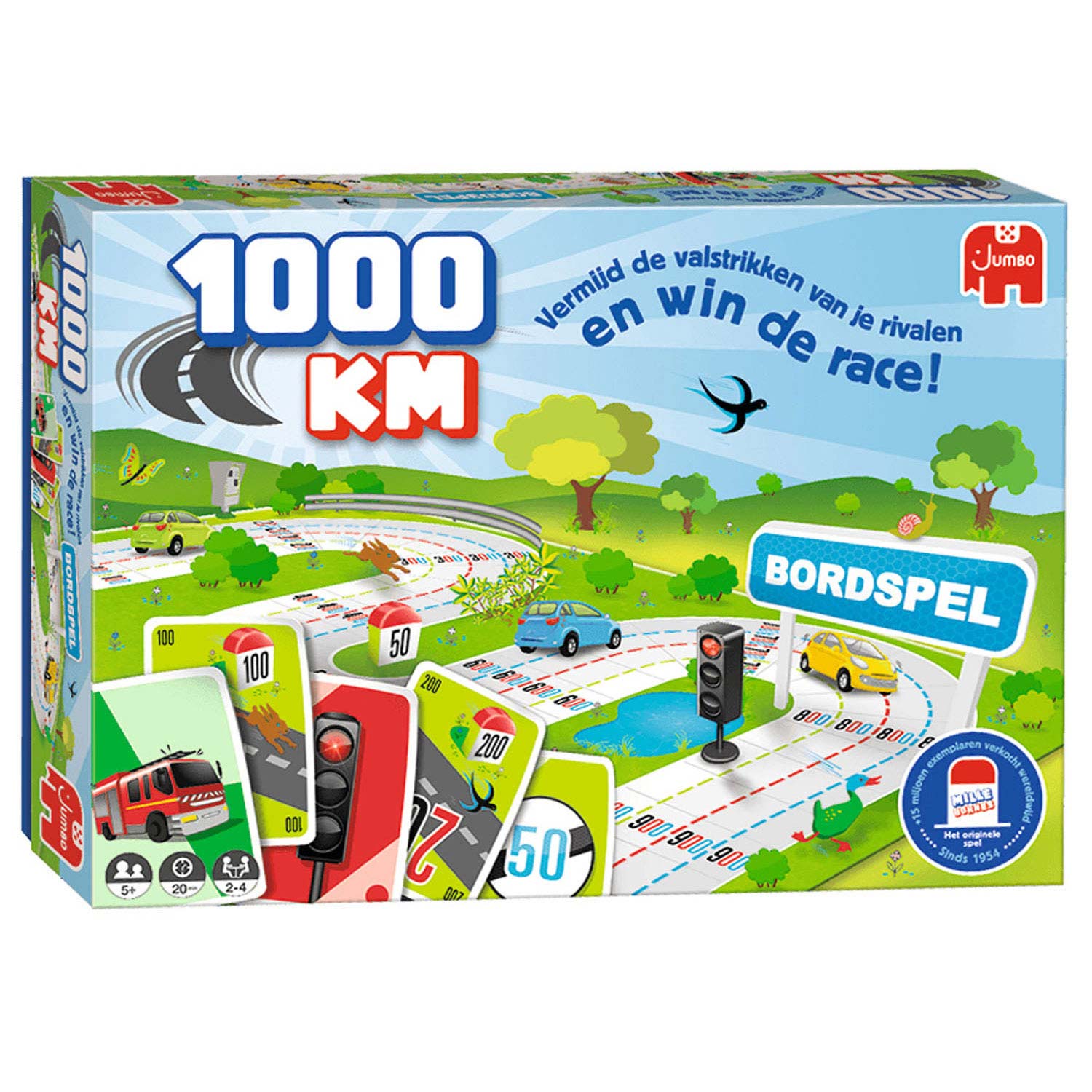 Jumbo 1000KM Bordspel online | Lobbes Speelgoed
