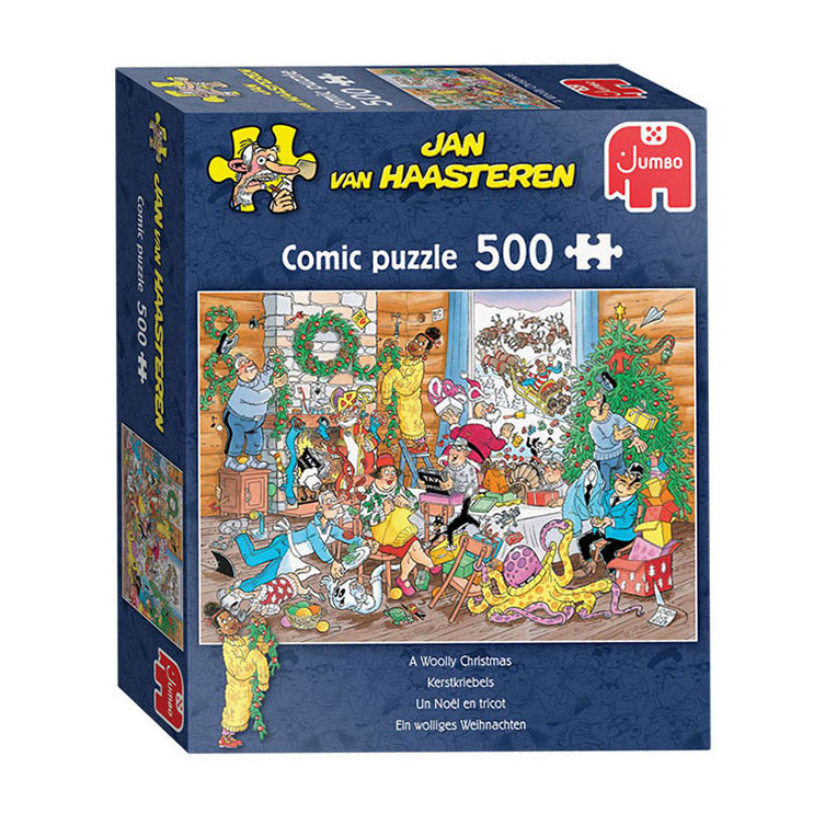 Jan van Haasteren Puzzle - Christmas Jitters, 500 Teile.