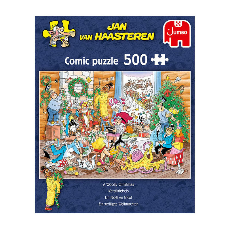 Jan van Haasteren Puzzle - Christmas Jitters, 500 Teile.