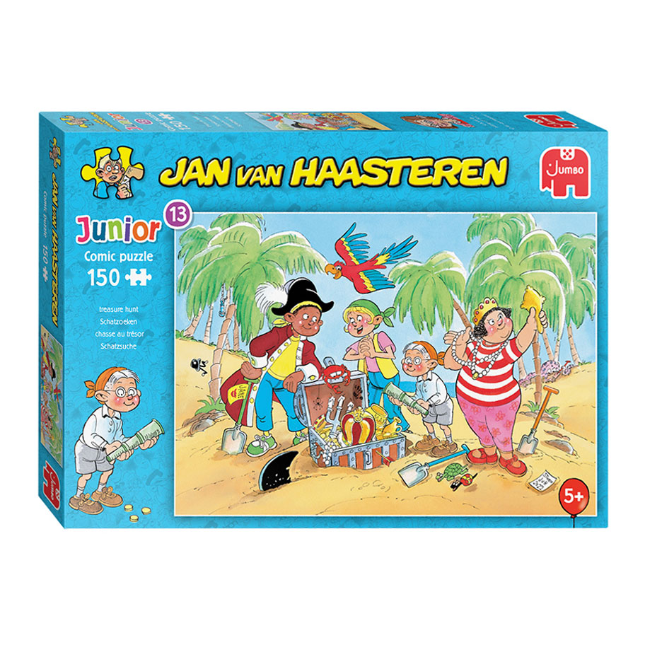 Jan van Haasteren Puzzle Junior Chasse au Trésor, 150 pcs.