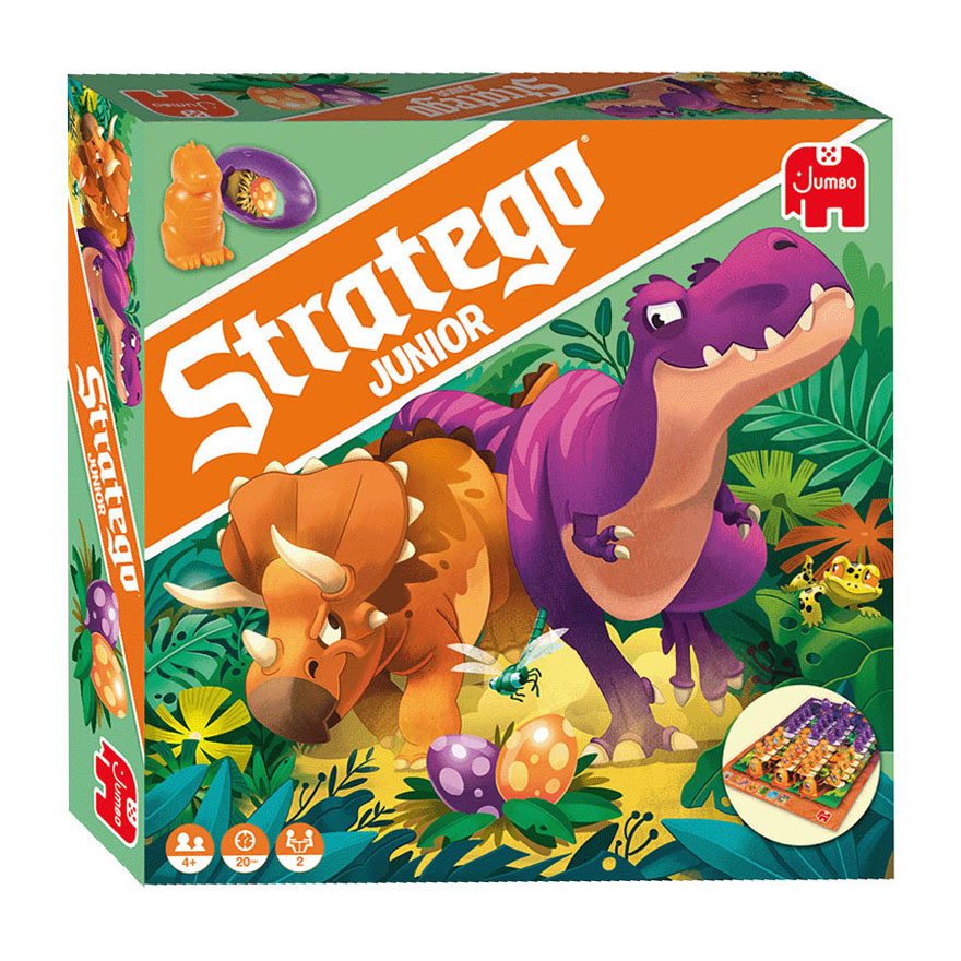 Stratego Junior Dino's Bordspel