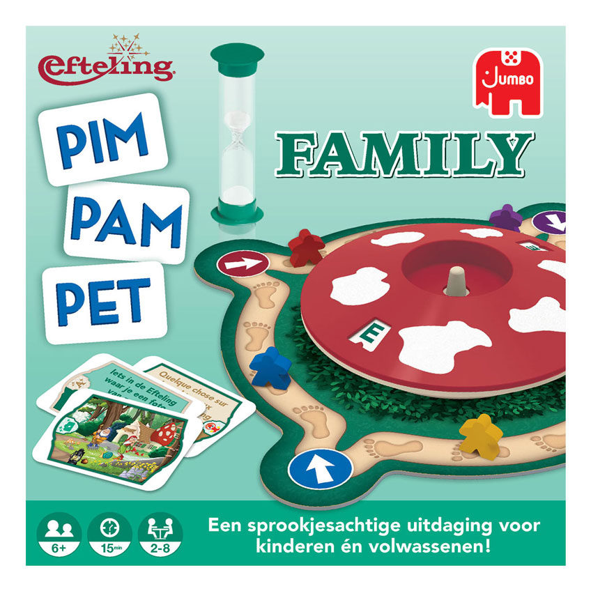 Jumbo Pim Pam Pet Famille Efteling