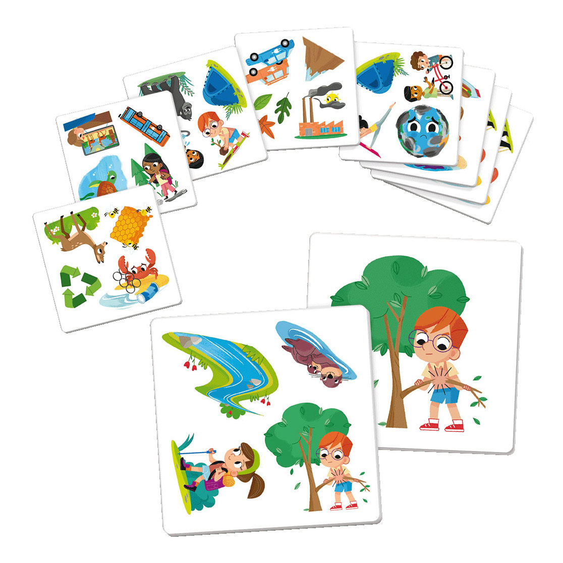 Jeu éducatif Jumbo I Learn - Care About The Planet Petites habitudes