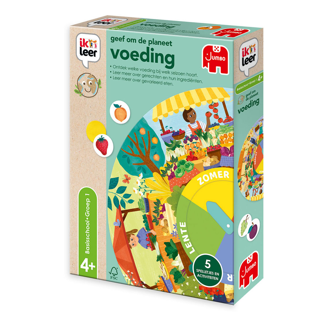 Jumbo I Learn - Jeu éducatif Care About The Planet Nutrition