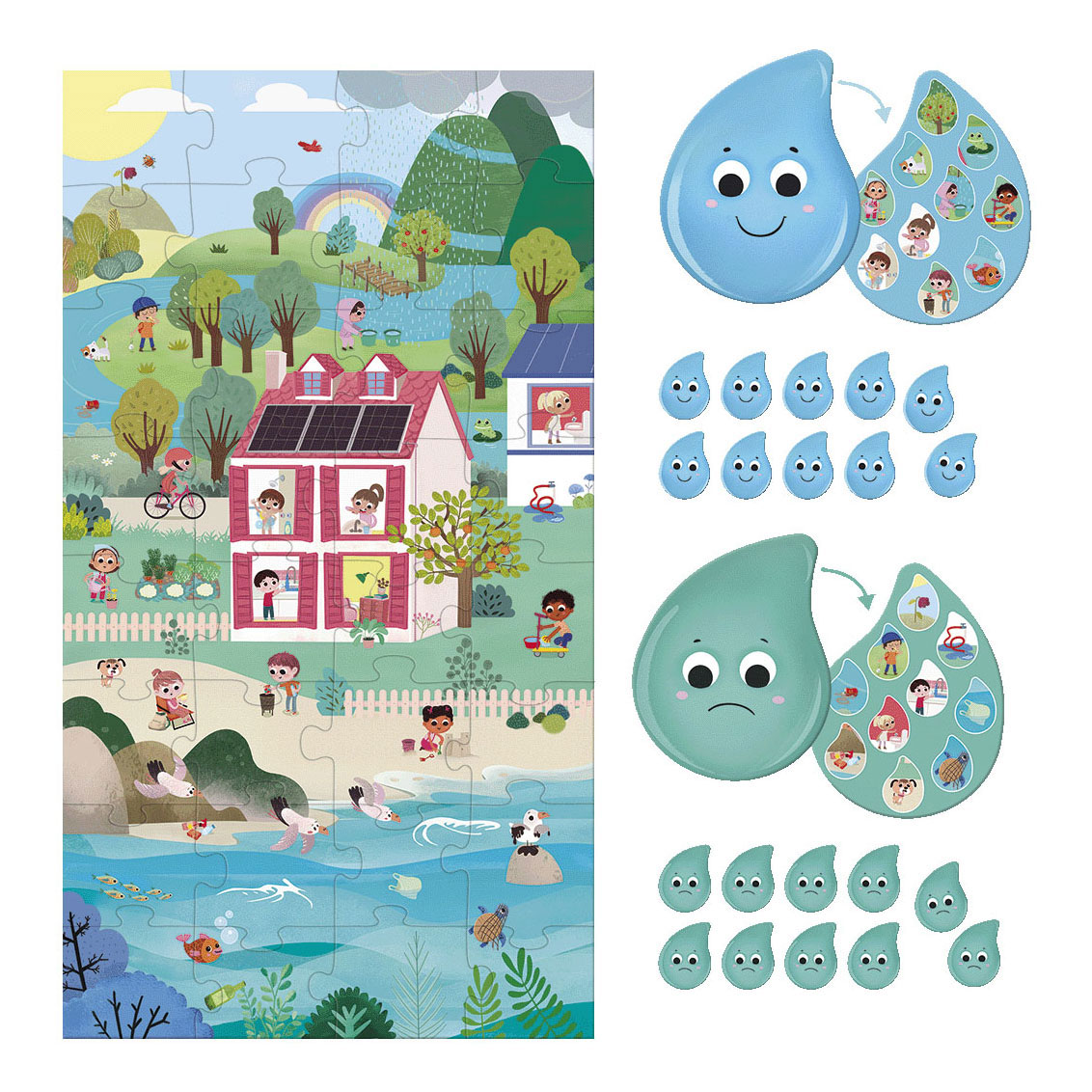 Jumbo I Learn - Jeu éducatif Care About The Planet Water