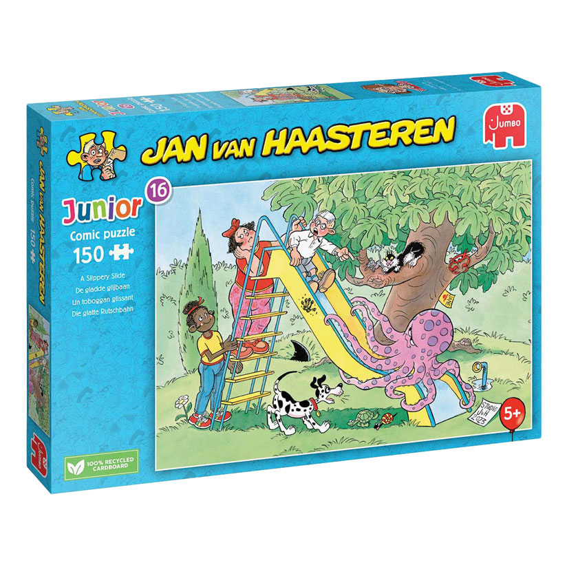 Jan van Haasteren Junior - Le toboggan glissant, 150 pcs.