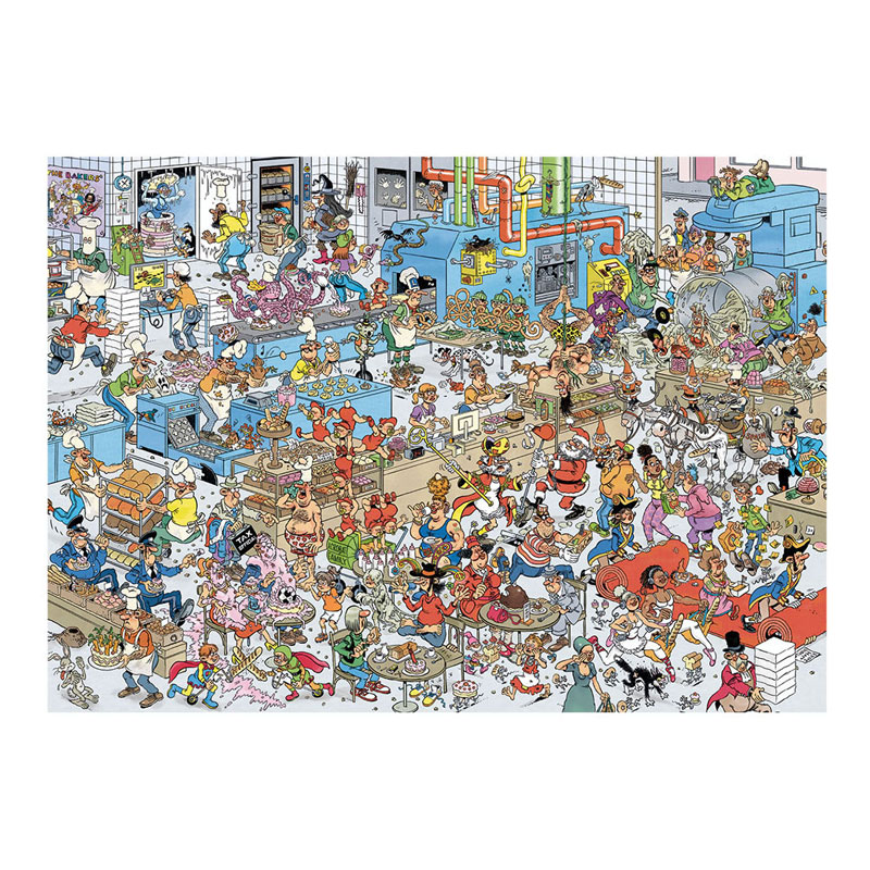 Puzzle Jan van Haasteren - La Boulangerie, 1000 pcs.