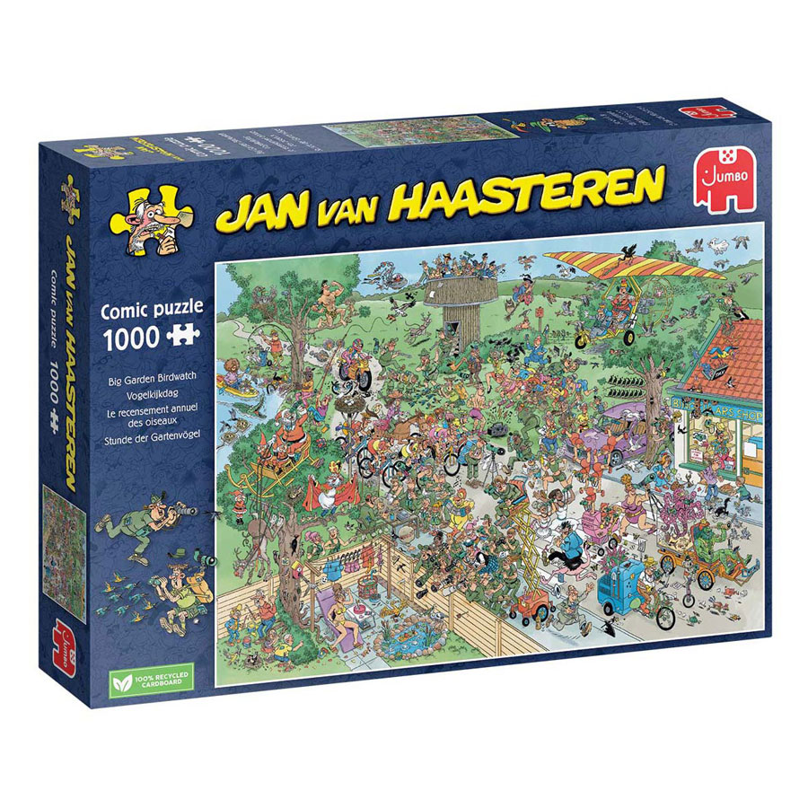 Jan van Haasteren Puzzle - Tag der Vogelbeobachtung, 1000 Teile.