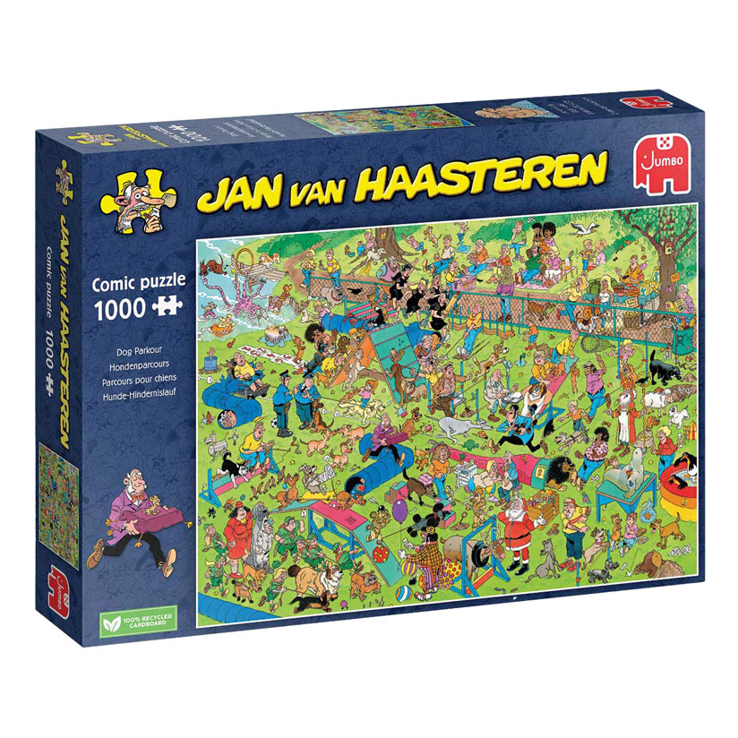 Jan van Haasteren - Hundekurs, 1000 Stück.