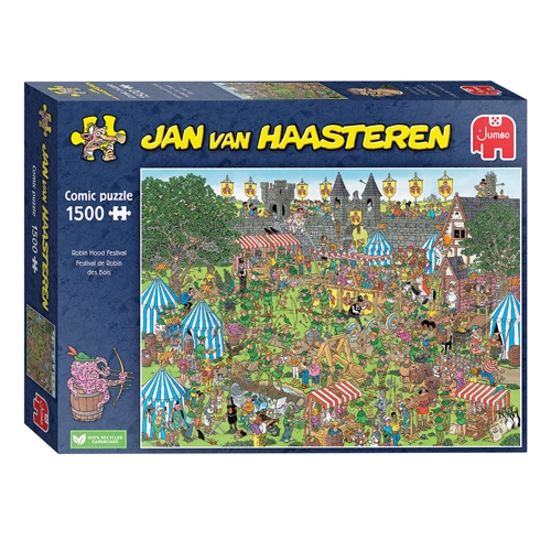 Puzzle Jan Haasteren - Festival Robin des Bois, 1500 pcs.