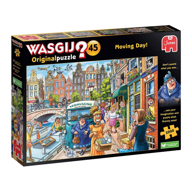 Wasgij Original 45 - Jour de déménagement !, 1000 pcs.