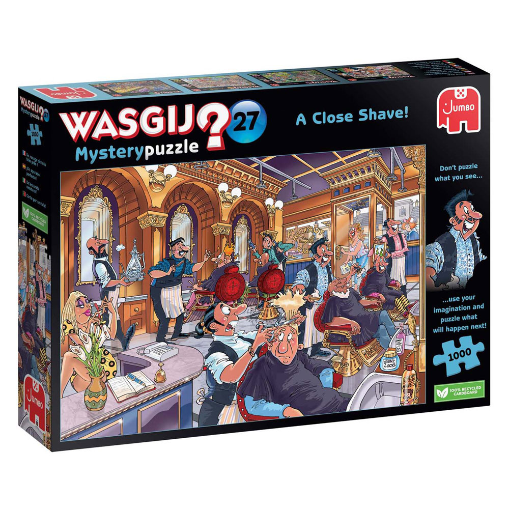 Wasgij Mystery 27 - Flamme dans la poêle !, 1000 pcs.