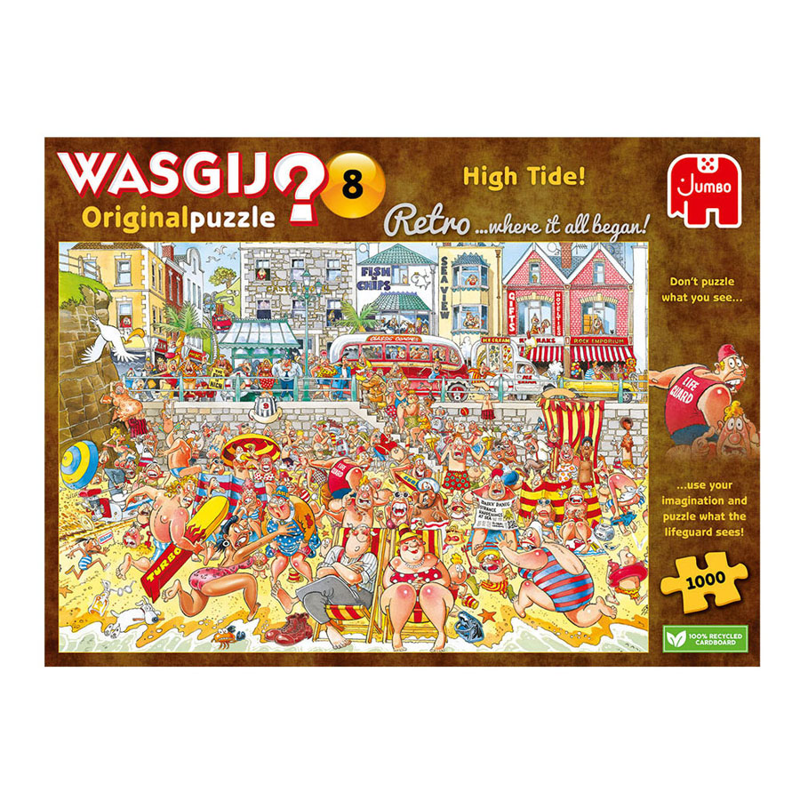 Wasgij Retro Original 8 Legpuzzel - Vloed!, 1000st.