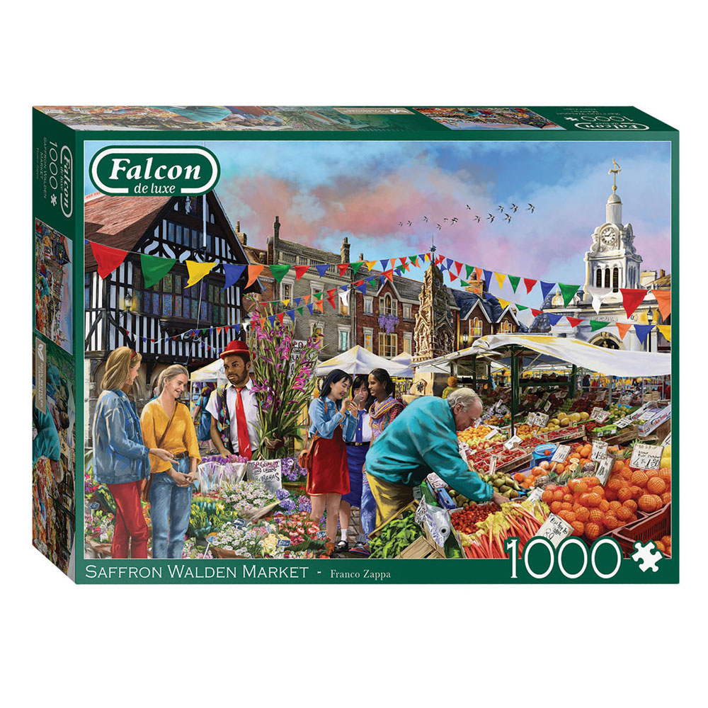 Puzzle Falcon - Marché Safran Walden, 1000 pièces.