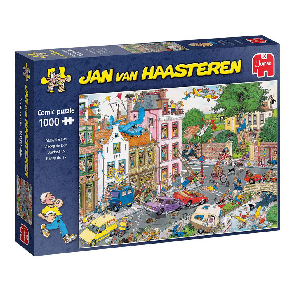 Jan van Haasteren Legpuzzel - Vrijdag de 13e, 1000st.