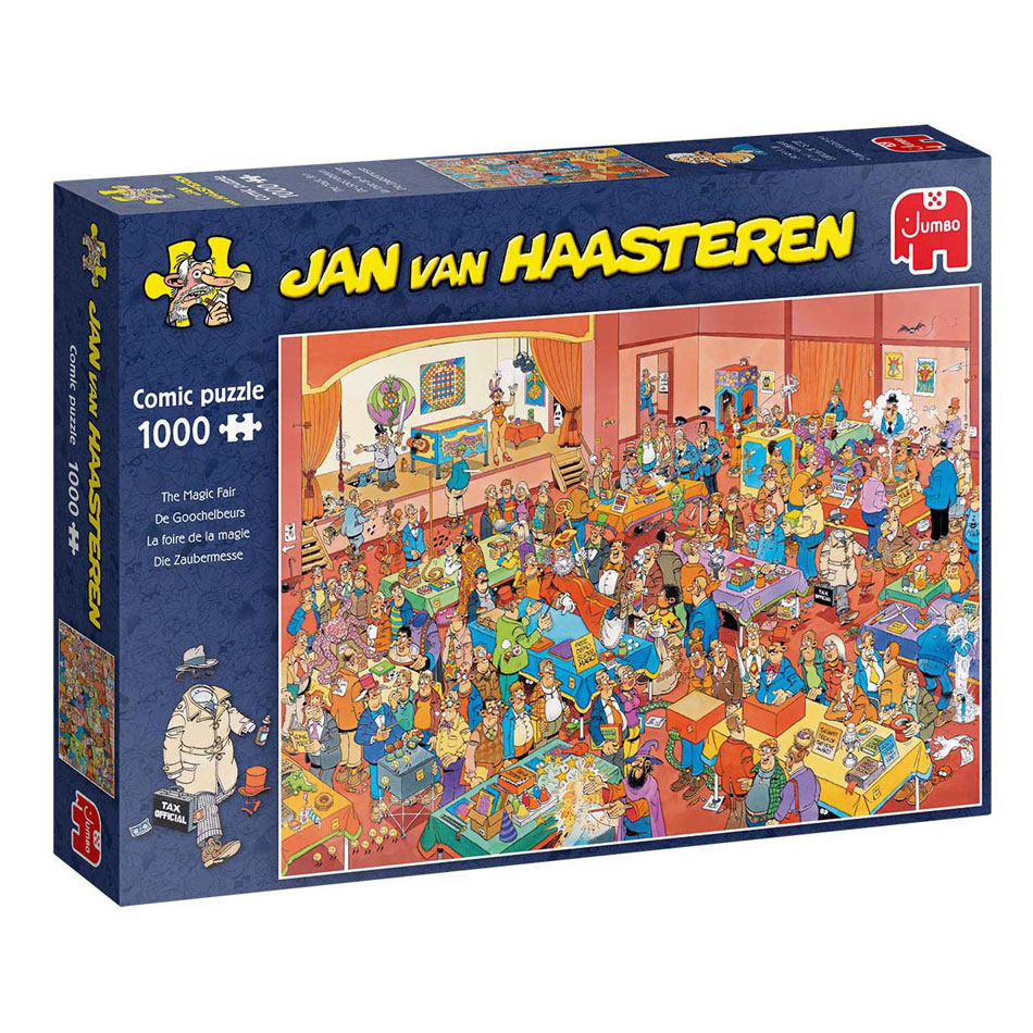 Jan van Haasteren Legpuzzel - De Goochelbeurs, 1000st.