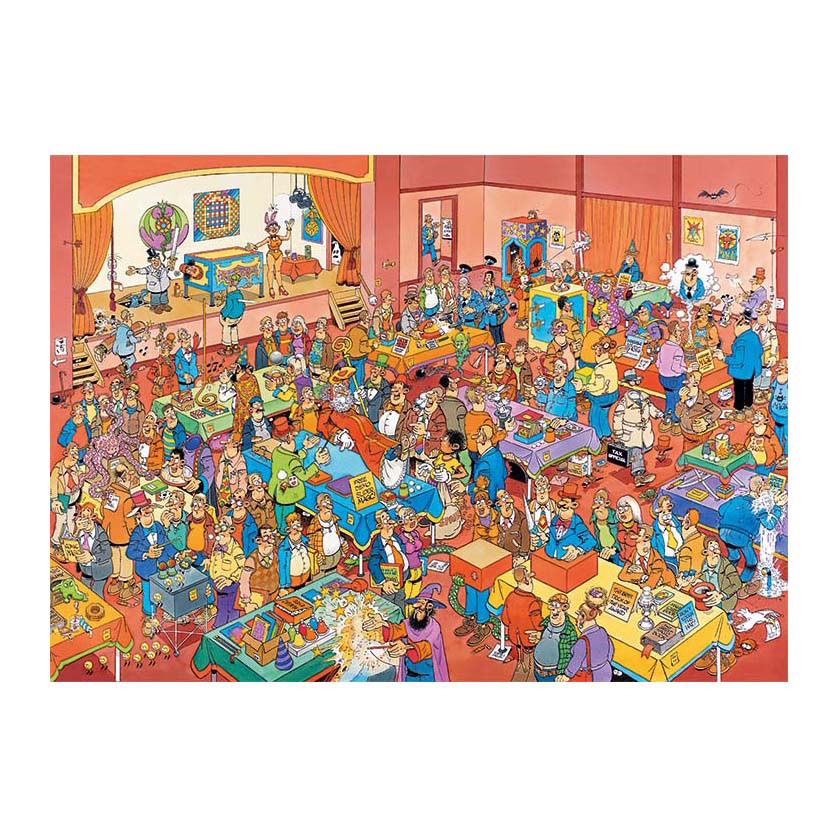 Jan van Haasteren Legpuzzel - De Goochelbeurs, 1000st.