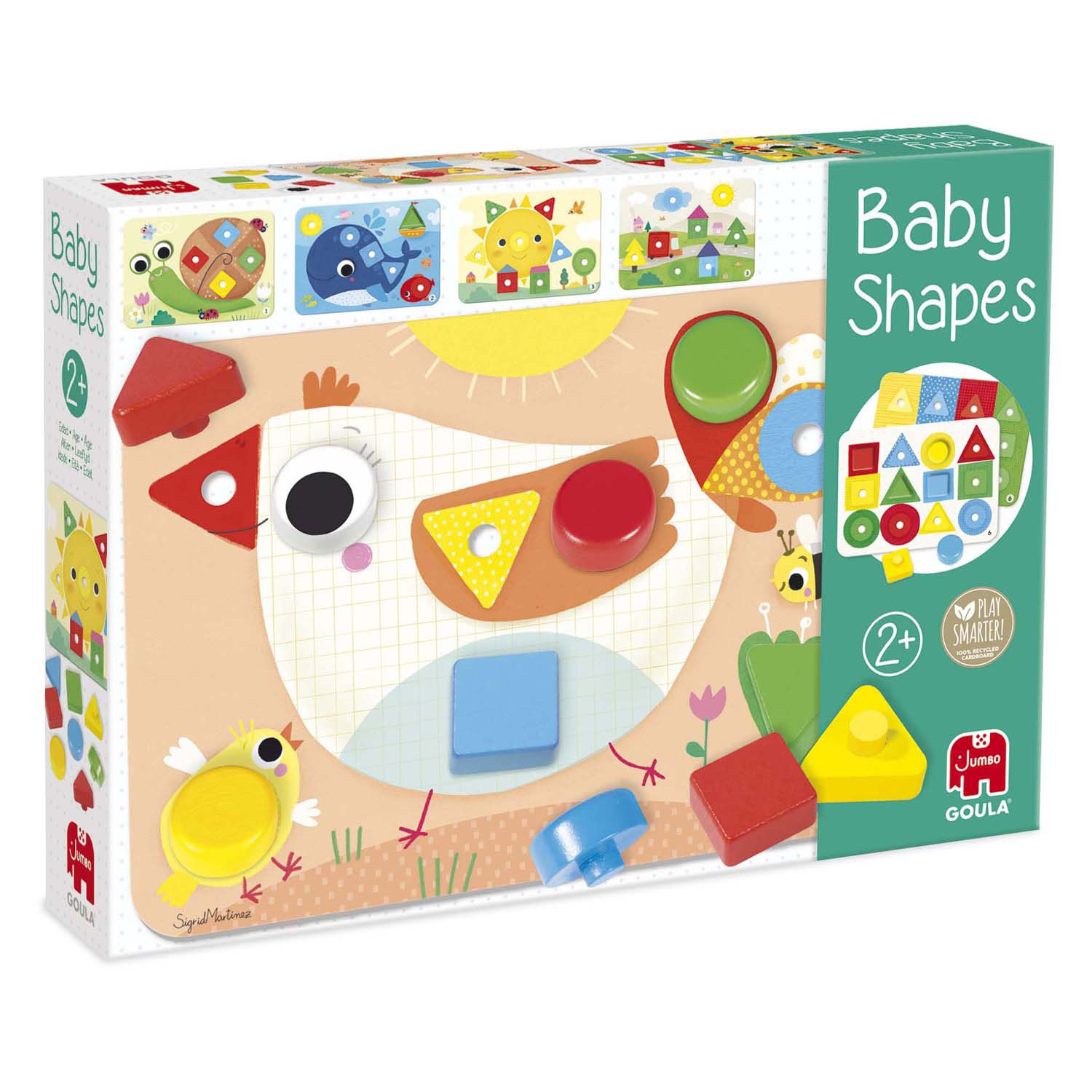 Jumbo Goula - Baby Shapes het Vormenspel