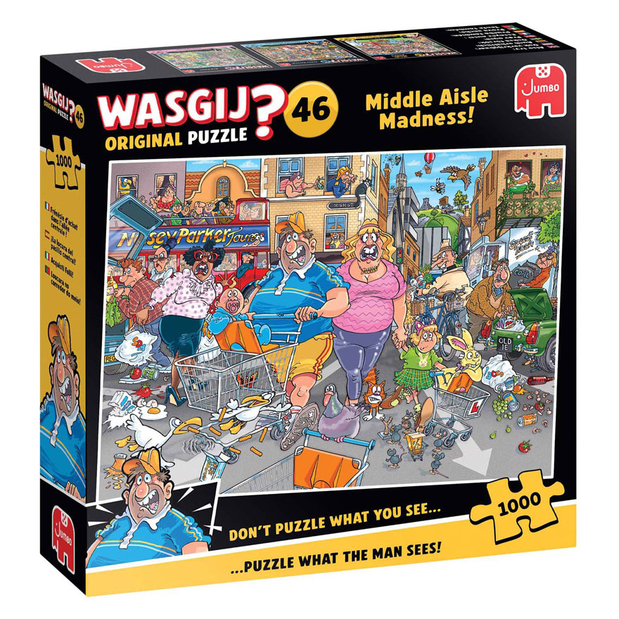 Wasgij Original 46 Legpuzzel - Buitenkansjes!, 1000st.