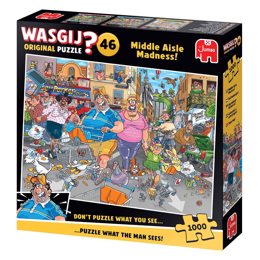 Wasgij Original 46 Legpuzzel - Buitenkansjes!, 1000st.