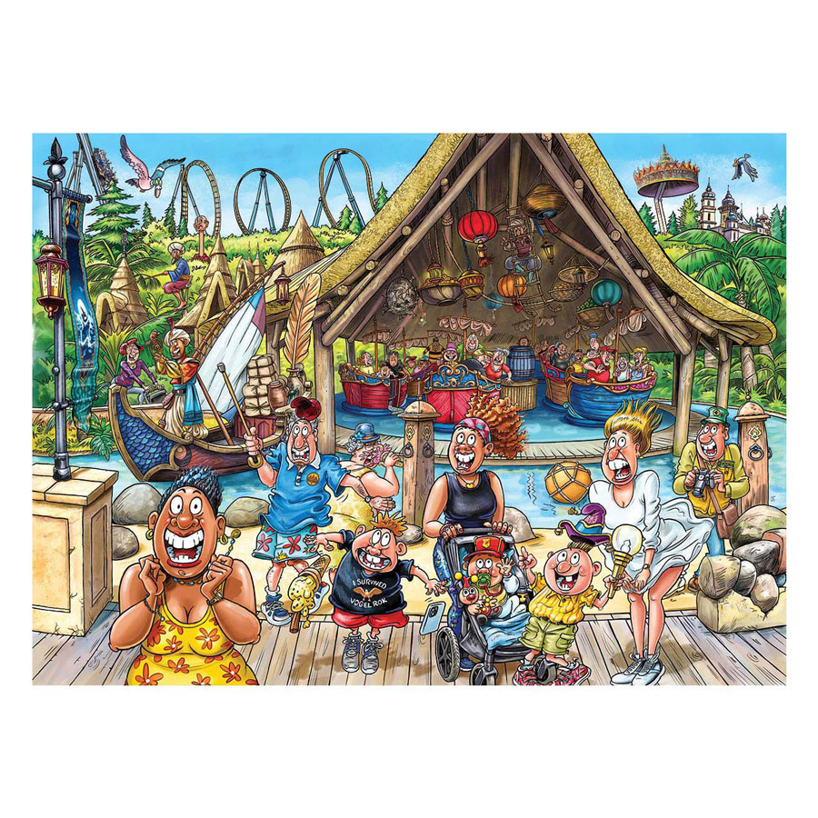 Wasgij Original Efteling Legpuzzel - De Wereld van Sindbad! - 1000st.
