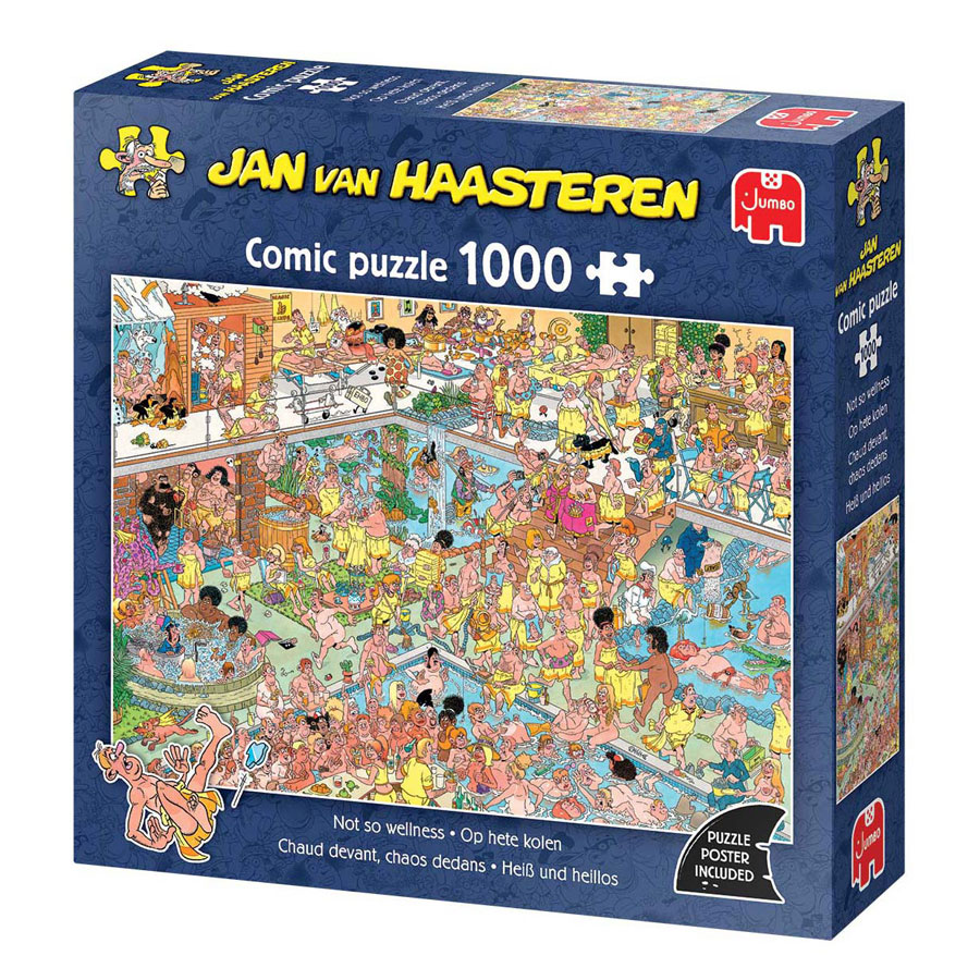 Puzzle Jan van Haasteren - Sur des charbons ardents - 1000 pcs.