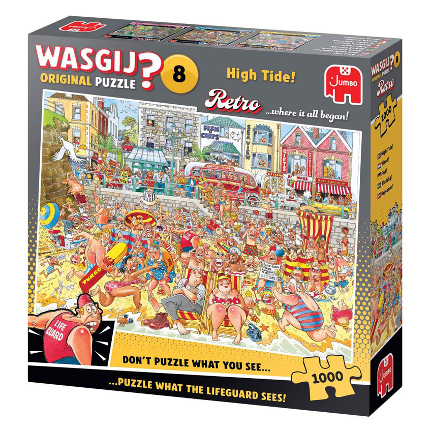 Wasgij Retro Original 8 Legpuzzel - Vloed!, 1000st.