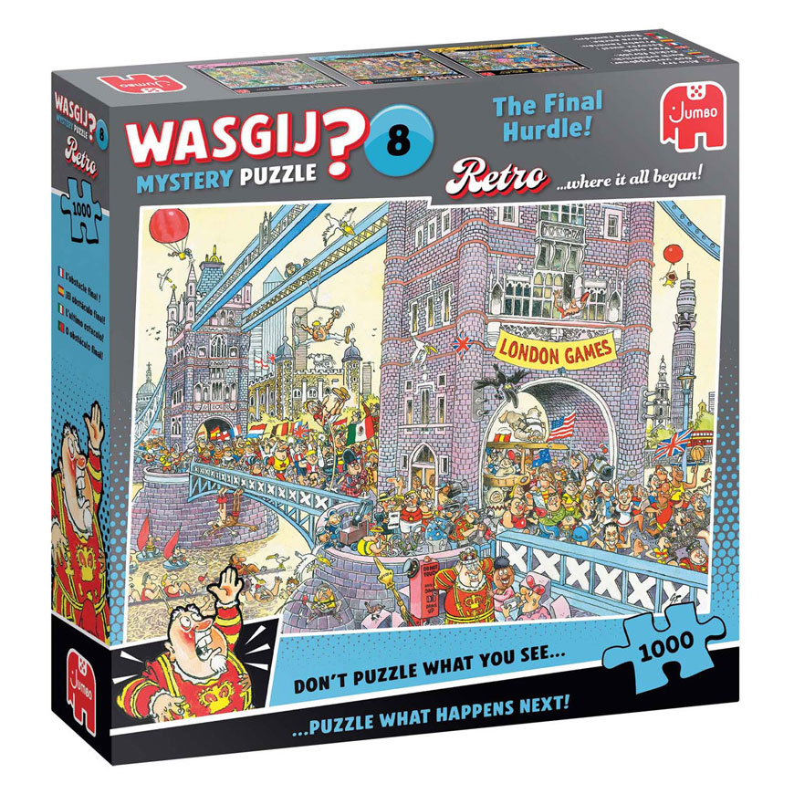 Wasgij Retro Mystery 8 Legpuzzel - De Laatste Horde!, 1000st.