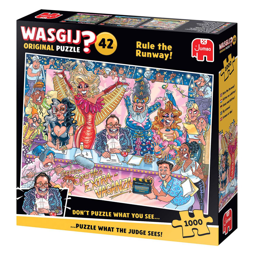 Puzzle Wasgij Original 42 - Paillettes et brillance !, 1000 pièces.