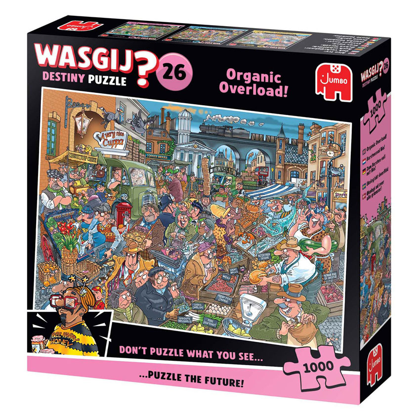 Wasgij Destiny 26 Legpuzzel - Barstensvol Bio!, 1000st.