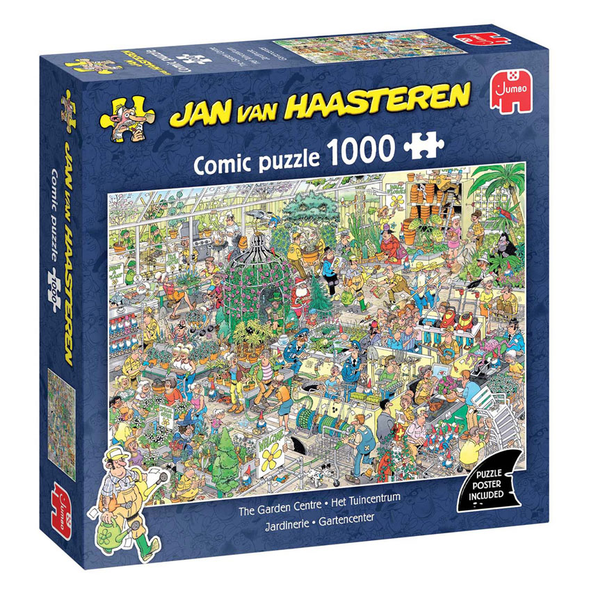 Jan van Haasteren Legpuzzel - Het Tuincentrum, 1000st.