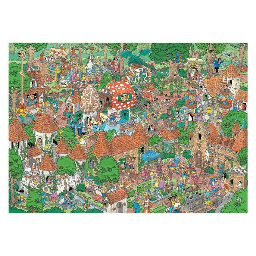 Puzzle Jan van Haasteren - Forêt de contes de fées d'Efteling, 1000 pcs.