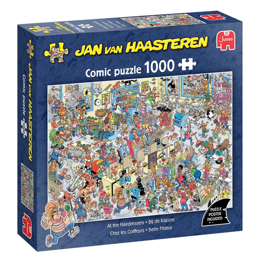 Jan van Haasteren Legpuzzel - Bij De Kapper, 1000st.