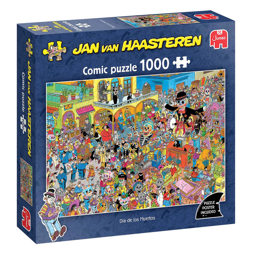 Jan van Haasteren Puzzle - Dia De Los Muertos, 1000 Teile.