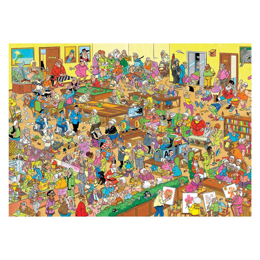 Jan van Haasteren Puzzle – Das Altenheim, 1000 Teile.