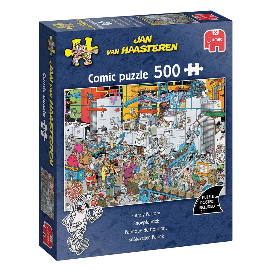 Jan van Haasteren Legpuzzel - Snoepfabriek, 500st.