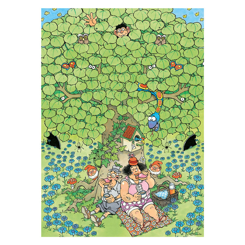 Jan van Haasteren Jigsaw Puzzle Expert 2 - Pique-nique amusant - 500 pièces