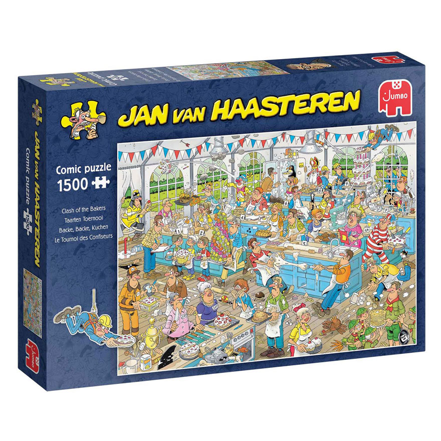 Jan van Haasteren Legpuzzel - Taarten Toernooi, 1500st.