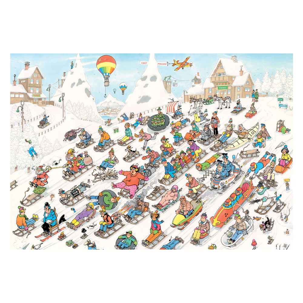 Jan van Haasteren Legpuzzel - Van Onderen! - 2000st.